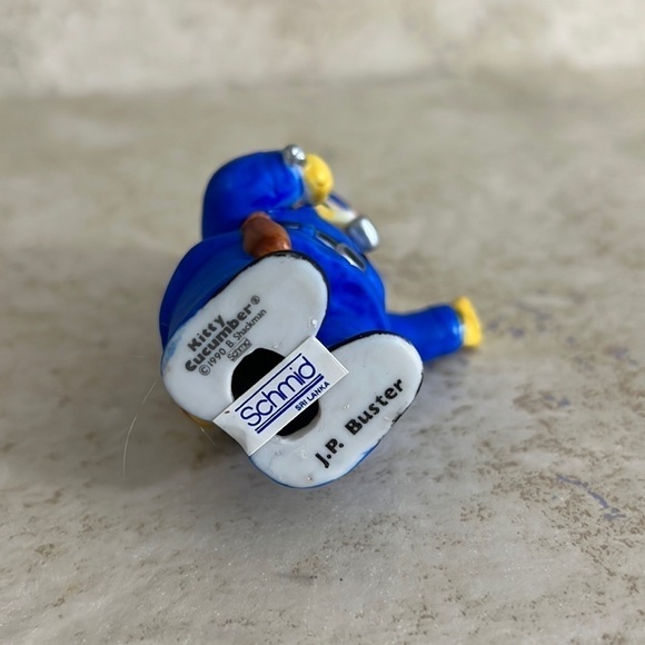 Kitty Cucumber J. B. Buster Policeman Figurine Schmid 1990 - Picture 5 of 6